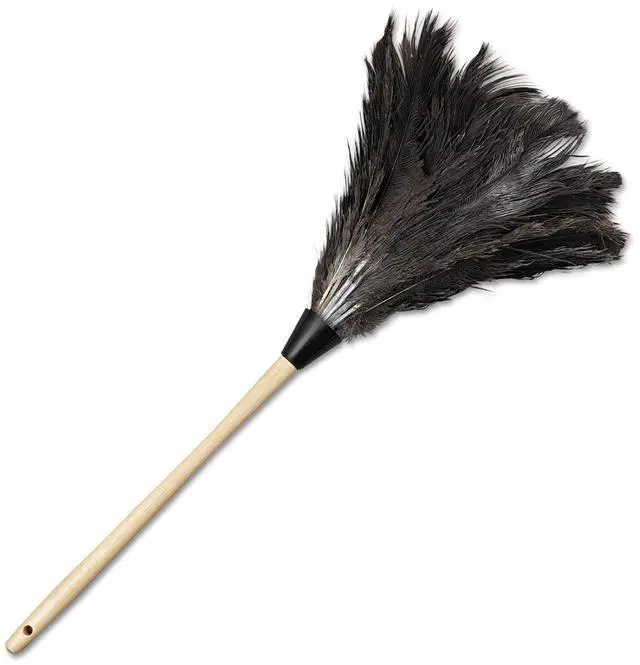 Alt view image 17 of 20 - Boardwalk Professional Ostrich Feather Duster 7" Handle 13FD