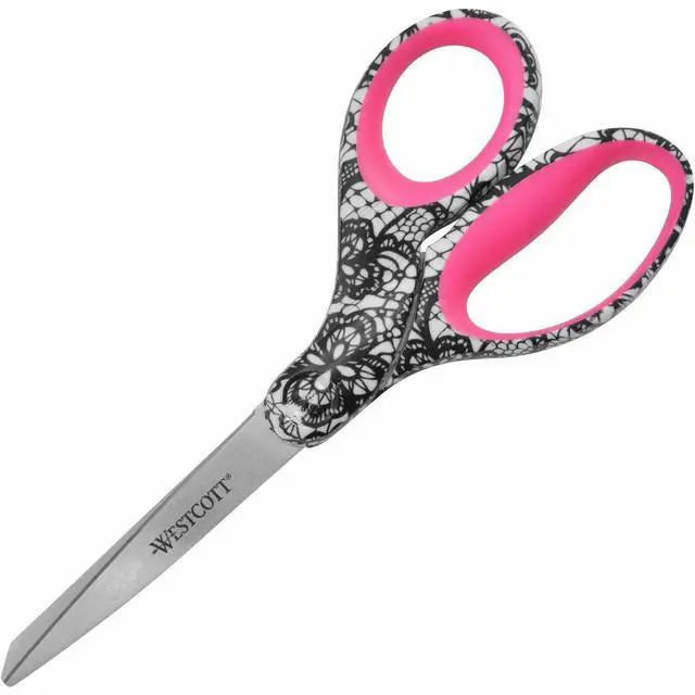 Alt view image 2 of 3 - Westcott Scissors Decorative Handles 3-1/2"Wx8"Lx1/2"H AST 16660