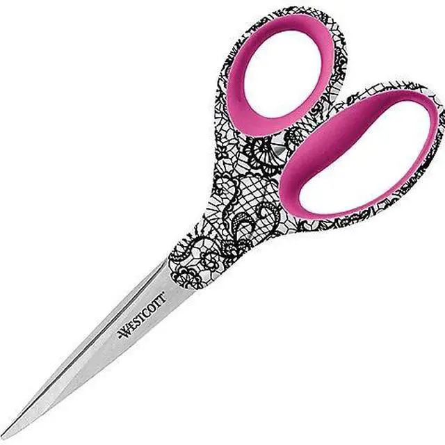 Alt view image 3 of 3 - Westcott Scissors Decorative Handles 3-1/2"Wx8"Lx1/2"H AST 16660
