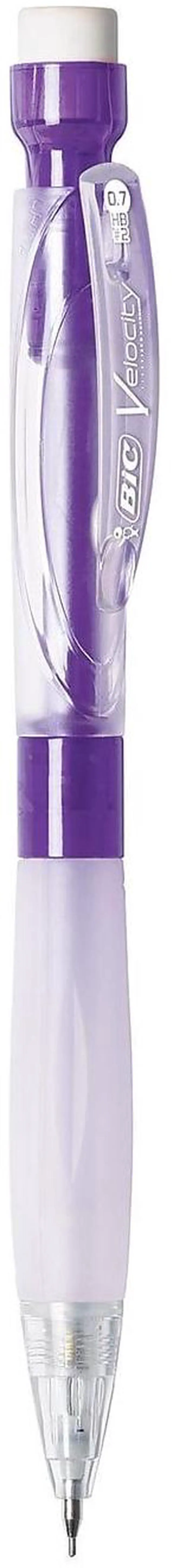 Alt view image 13 of 15 - BIC MPMX7P21-BK Velocity Max Pencil, 0.7 mm, Assorted, 2/Pack