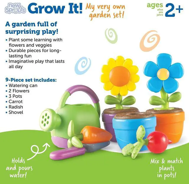 Alt view image 14 of 14 - LEARNING RESOURCES NEW SPROUTS GROW IT