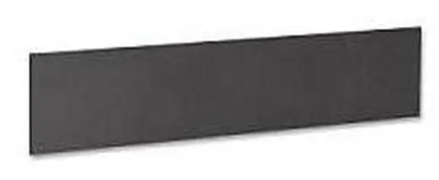 Alt view image 6 of 6 - Lorell Essentials Series Hutch Tackboards - 16.50" Height x 56.75" Width - Black Fabric Surface - Laminated - 1 / Each