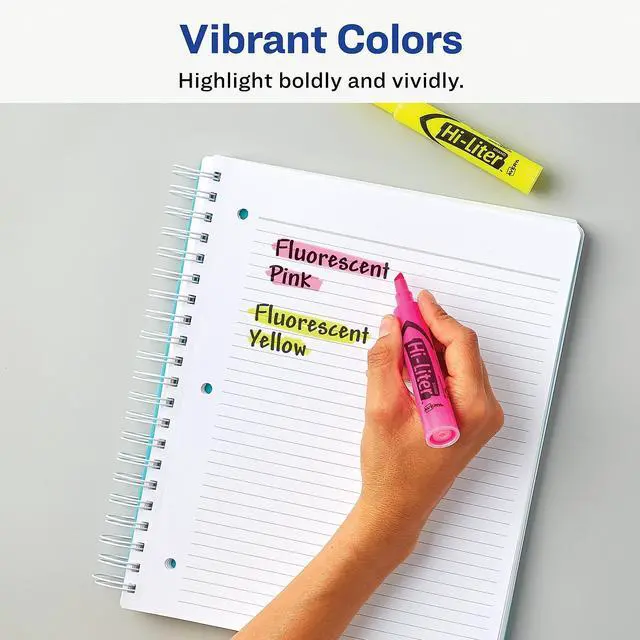 Alt view image 17 of 20 - Desk Style Highlighter Chisel Assorted Colors 24/Pack