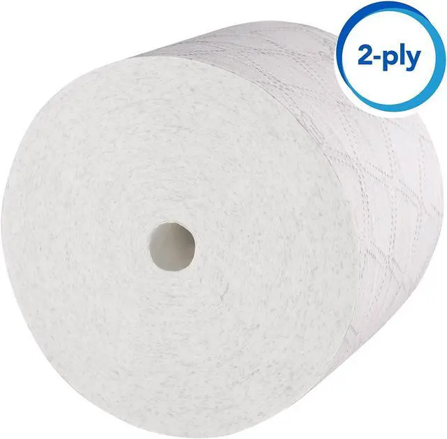 Alt view image 10 of 13 - Boardwalk 410323 Jumbo Roll Bathroom Tissue - 3.4 in. x 1000 ft.