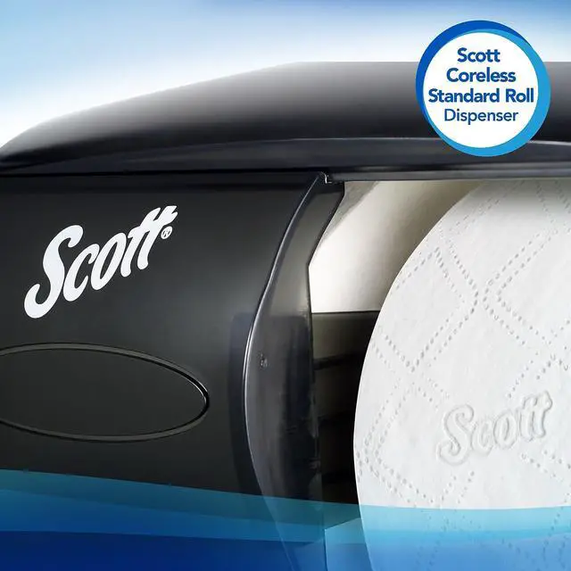 Alt view image 12 of 13 - Boardwalk 410323 Jumbo Roll Bathroom Tissue - 3.4 in. x 1000 ft.
