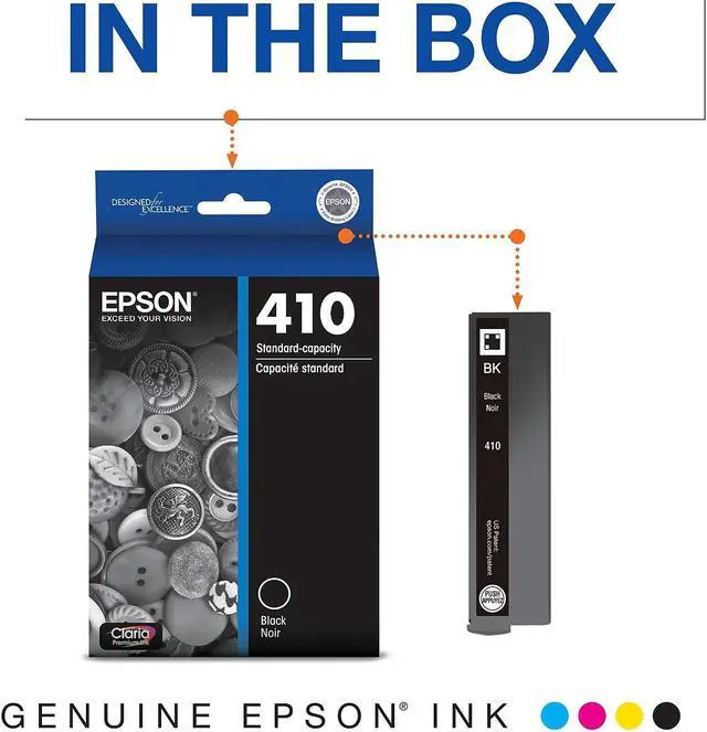 Alt view image 9 of 14 - EPSON AMERICA PRINT T410020-S Black Claria Premium Std capa