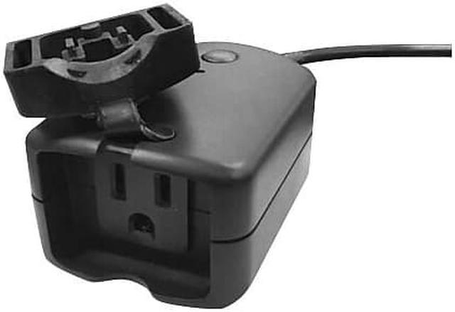 Vivitar Waterproof Outdoor Smart Plug, Black (HA-1011-STP)