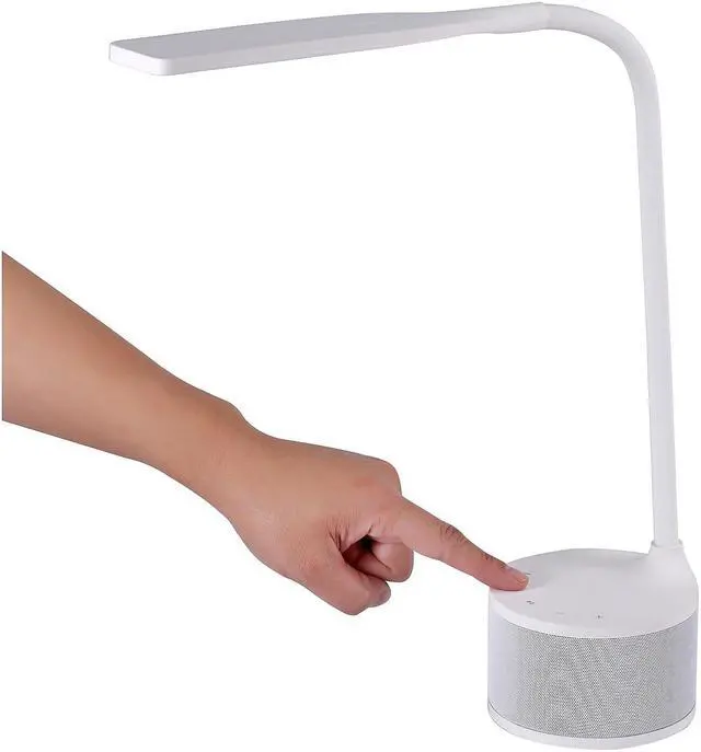 Alt view image 5 of 7 - Bostitch LED Desk Lamp with Bluetooth Speaker & VLED1817-BOS