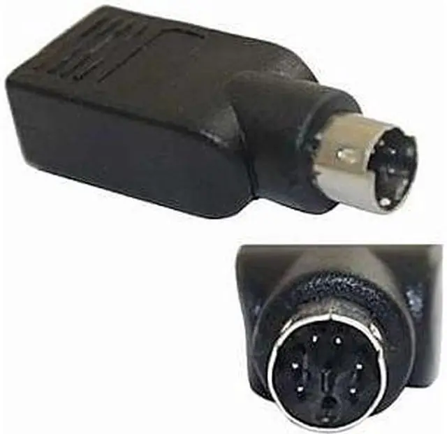 Alt view image 7 of 7 - 4XEM 6-Pin PS/2 Male To USB Female Keyboard Adapter