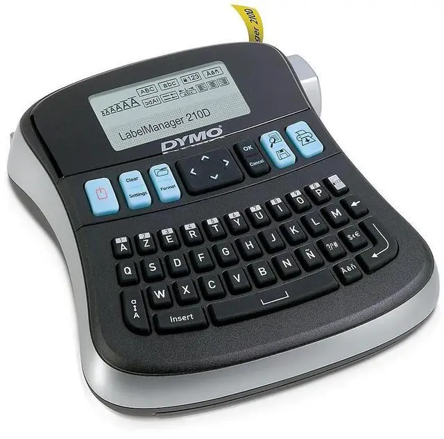 Alt view image 2 of 5 - Dymo LabelManager 210D Desktop Label Maker (1738345) 2175085