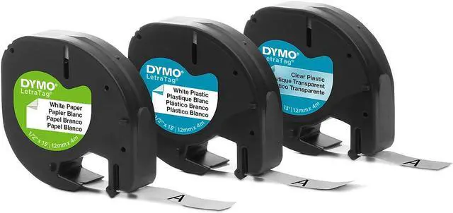 Alt view image 10 of 14 - Dymo Letratag 3-Roll Starter Kit
