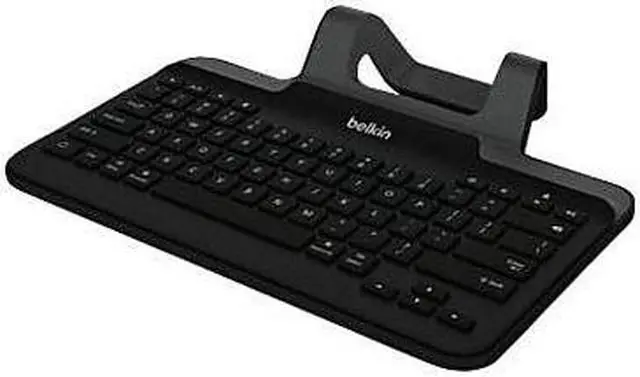 Alt view image 2 of 14 - BELKIN B2B130 Black Lightning Wired Slim Tablet Keyboard