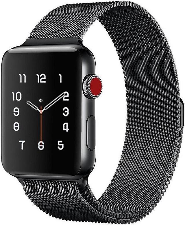 Milanese loop hotsell 38mm black