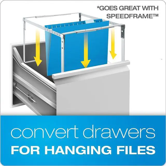 Alt view image 15 of 15 - Pendaflex Reinforced Hanging Folders 1/5 Tab Letter Yellow 25/Box 415215YEL