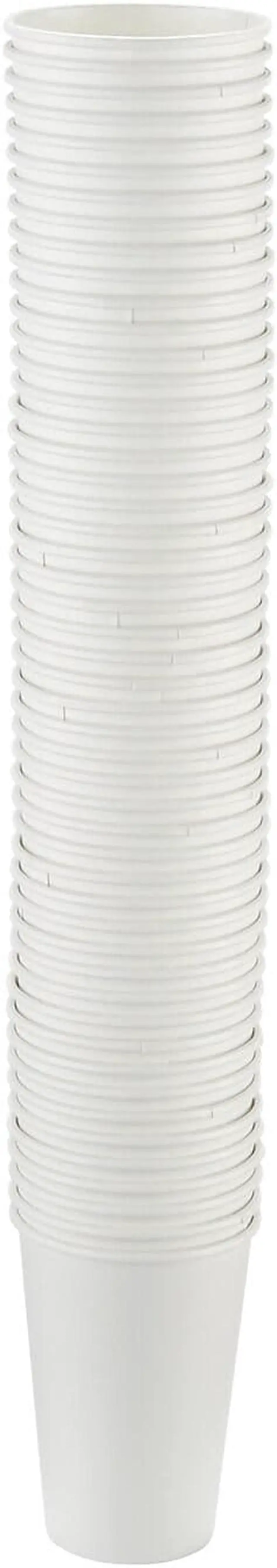 Alt view image 9 of 10 - Disposable Hot cup 16 oz. White, Paper, Pk1000 ZORO SELECT 2346W