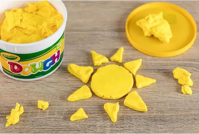 Alt view image 7 of 7 - Crayola. 570015034 Modeling Dough Yellow 3 lbs