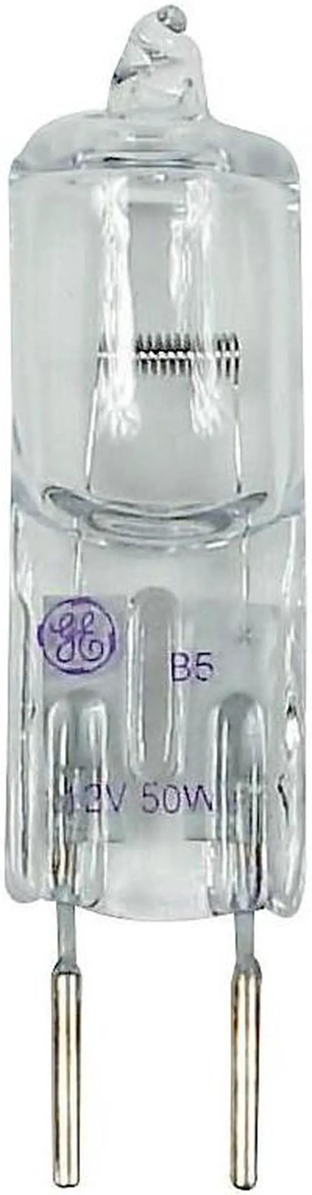 Alt view image 16 of 16 - 50 Watt GE T-3 JC Halogen Light Bulb Clear 97670