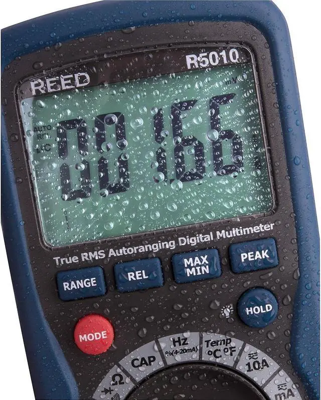 Alt view image 6 of 6 - REED Instruments R5010 True RMS Digital Multimeter