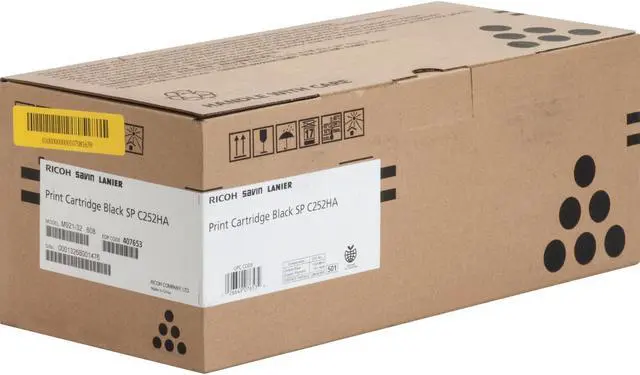 Alt view image 16 of 17 - SP C252HA BLACK PRINT CARTRIDGE