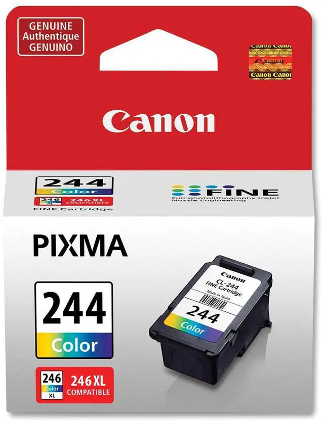 Alt view image 14 of 14 - Canon CL-244 Printer - Ink Cartridges Color