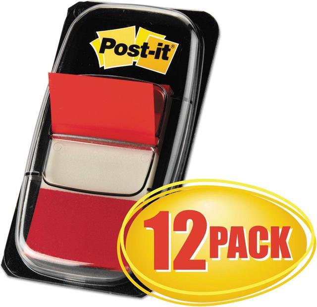 Alt view image 15 of 20 - 3M 680RD12 Marking Flags in Dispensers  Red  50 Flags/Dispenser  12 Dispensers Pack