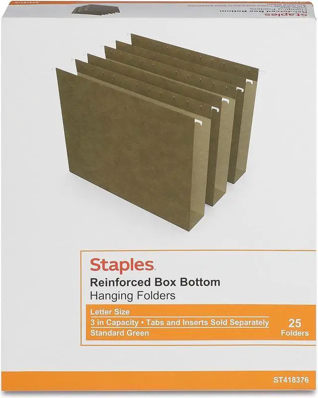 Alt view image 8 of 9 - Pendaflex Interior File Folders 1/3 Cut Top Tab Letter Red 100/Box 421013RED