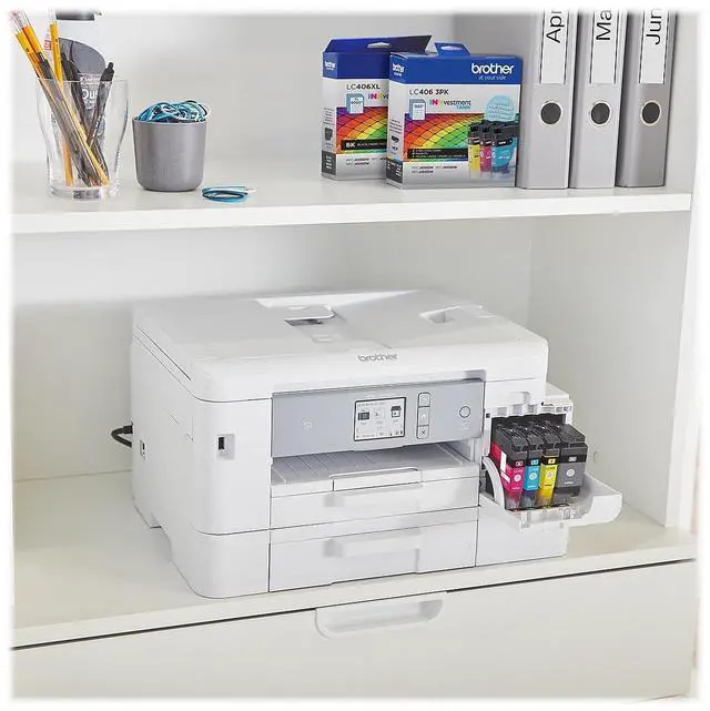 Alt view image 10 of 12 - Brother LC406XLYS INKvestment High-Yield Ink 5000 Page-Yield Yellow