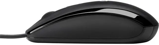 Alt view image 12 of 12 - HP X500 Wired Mouse - Optical - Cable - USB - Scroll Wheel - 3 Button(s) - Symmetrical