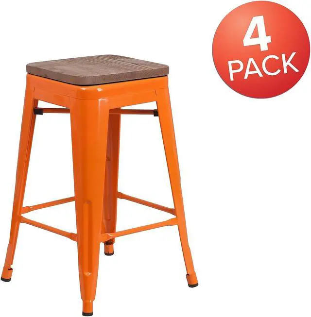Alt view image 11 of 15 - 2 Pk. Contemporary Gray Vinyl Bucket Seat Adjustable Height Barstool with Chrome Base