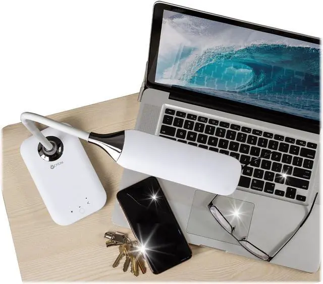 Alt view image 9 of 10 - OttLite Wellness Series® Sanitizing Enhance LED Desk Lamp