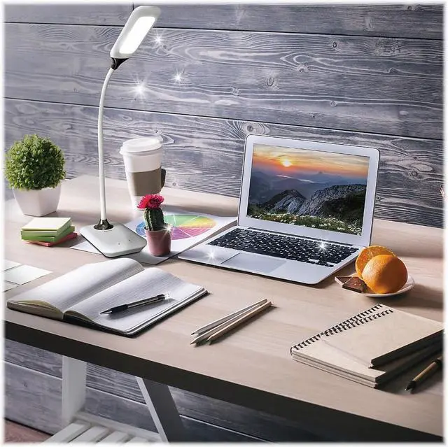 Alt view image 10 of 10 - OttLite Wellness Series® Sanitizing Enhance LED Desk Lamp