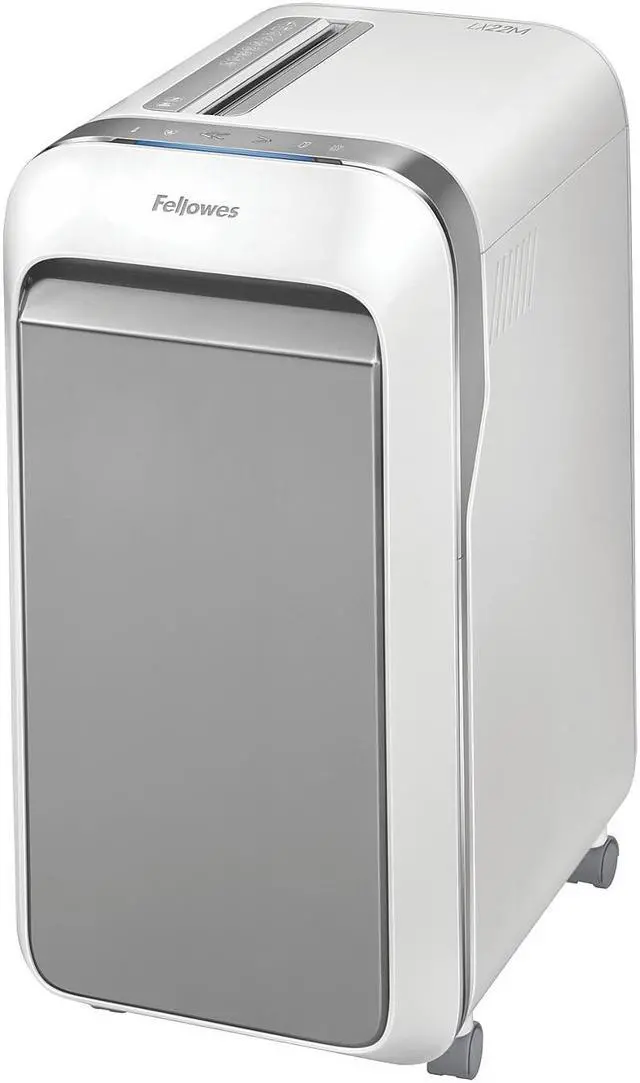Alt view image 20 of 20 - Fellowes - 5015501 - Fellowes Powershred LX220 Micro-Cut Shredder (White) - Micro Cut - 20 Per Pass - for shredding