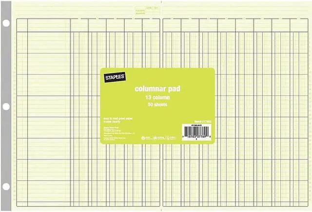 Columnar Pad Columns Printable | informacionpublica.svet.gob.gt