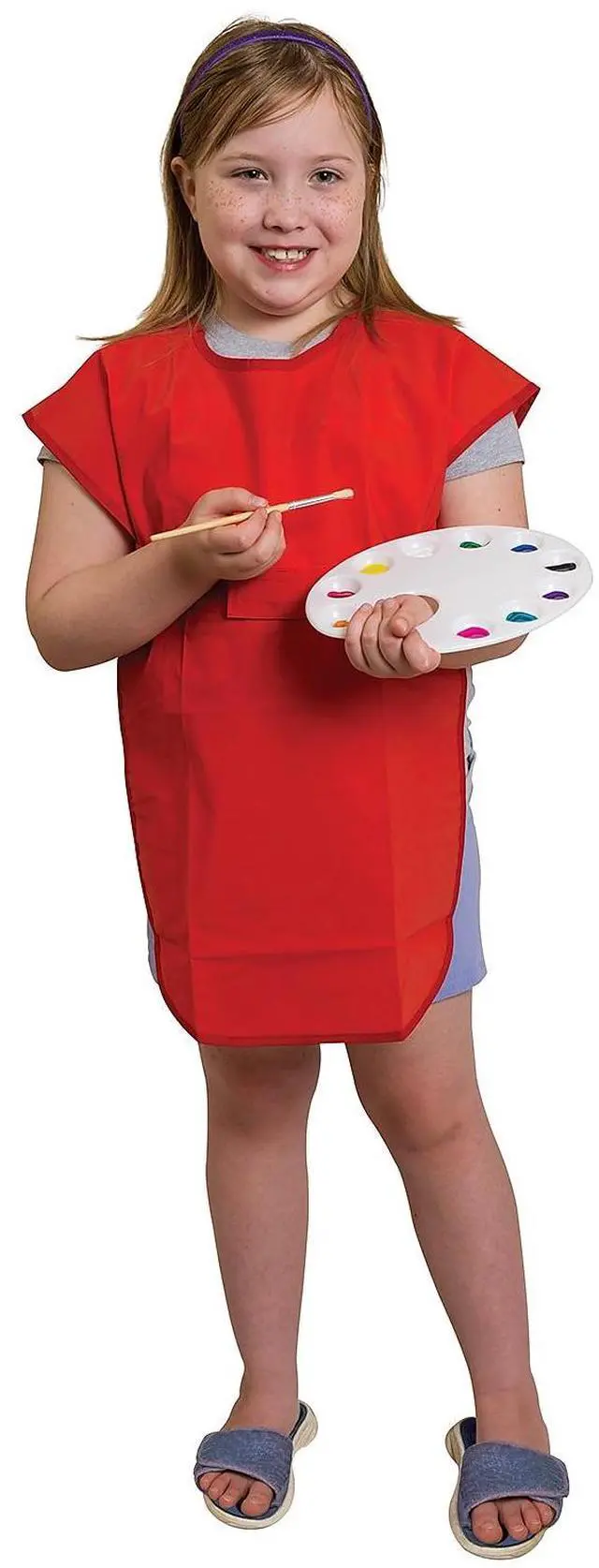 Alt view image 5 of 5 - Creativity Street Preschool Brush Set Sizes 1-12 Natural Bristle Flat; Round 24/Set 5172