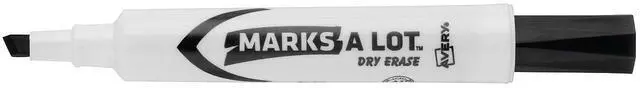 Alt view image 8 of 10 - Avery Marker,Dry Erase,36/Pk,Bk 98207