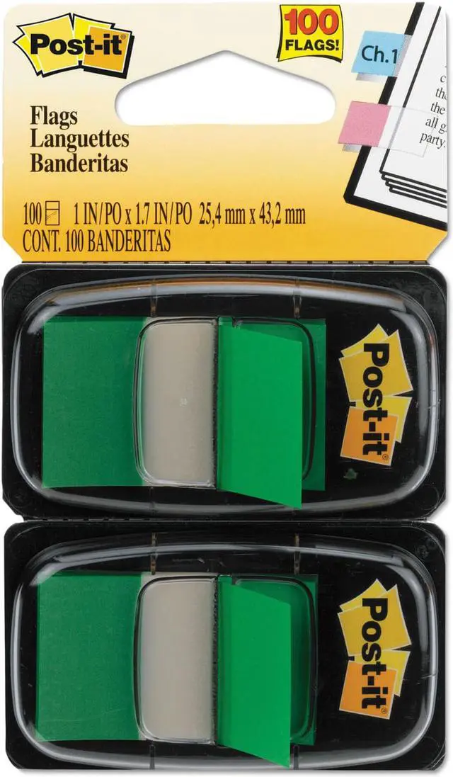 Main image of Post-It Flags Flag,1 In,2pk of 50,Gn 680GN2