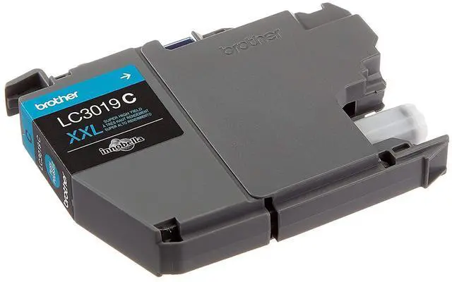 Alt view image 7 of 7 - BROTHER INTERNATIONAL CORPORAT LC3019C SUPER HIGH YIELD XXL CYAN INK CARTRIDGE