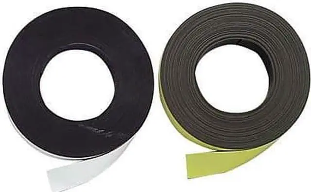 Alt view image 11 of 11 - Baumgartens Dry Erase Magnetic Label Tape White 1" x 50 ft. 66151