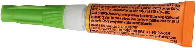 Alt view image 8 of 12 - GORILLA GLUE CO 2x3g Super Glue Gel 7820002