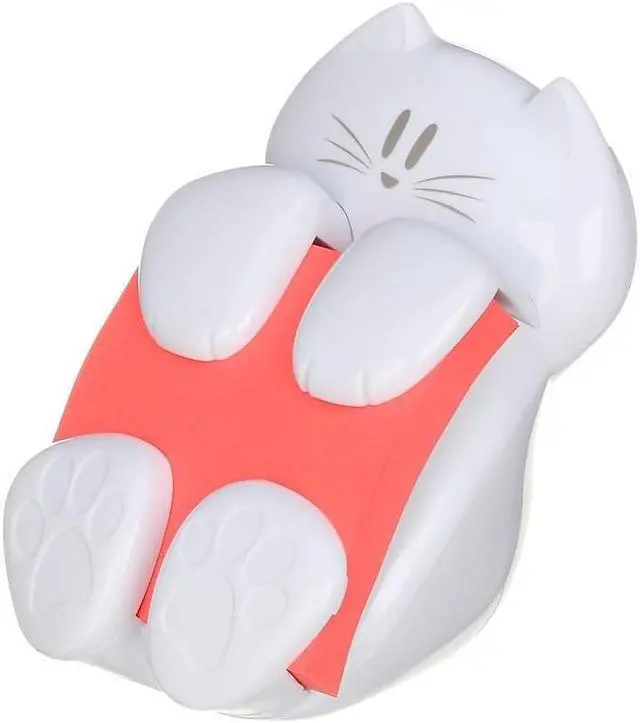 Alt view image 13 of 15 - Post-it Pop-Up Note Dispenser Cat Shape 3 x 3 White CAT330
