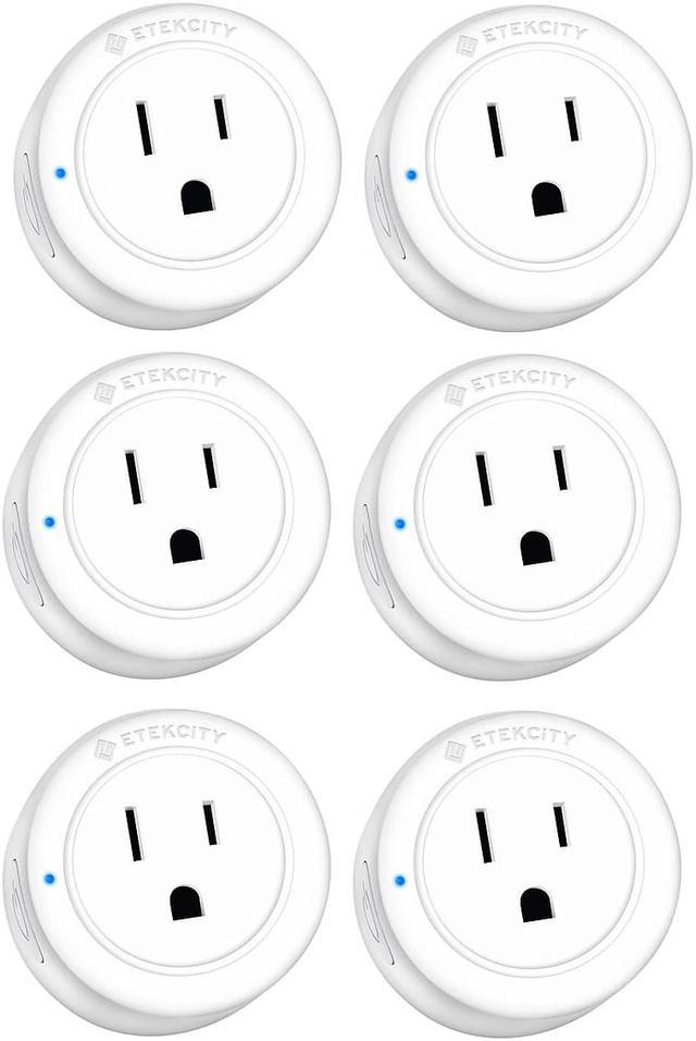 Etekcity Voltson Smart WiFi Outlet Plug (6-pack)