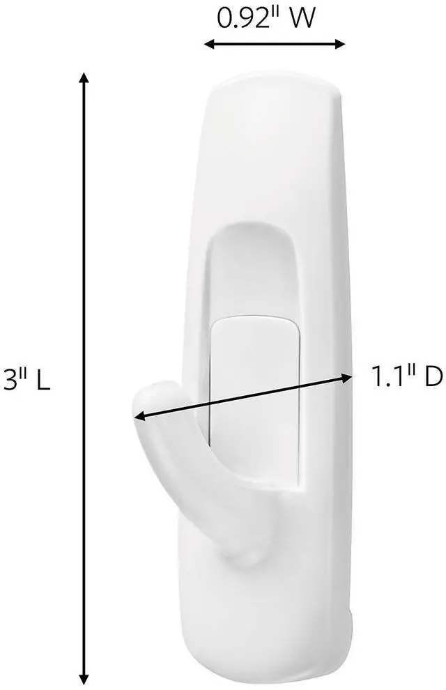 Alt view image 10 of 14 - Command Hook,Medium,Mega,20/Pk 17001MPES