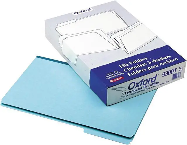 Alt view image 5 of 10 - UNIVERSAL Recycled Interior File Folders 1/3 Cut Top Tab Legal Red 100/Box 15303