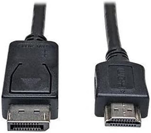 Alt view image 10 of 12 - Tripp Lite P582-003 Tripp Lite DisplayPort to HD Cable Adapter HDCP 1080P M/M 3' 3ft - DisplayPort/HDMI for Monitor, TV, Audio/Video Device - 3 ft - 1 x DisplayPort Male Digital Audio/Video - 1 x HDMI
