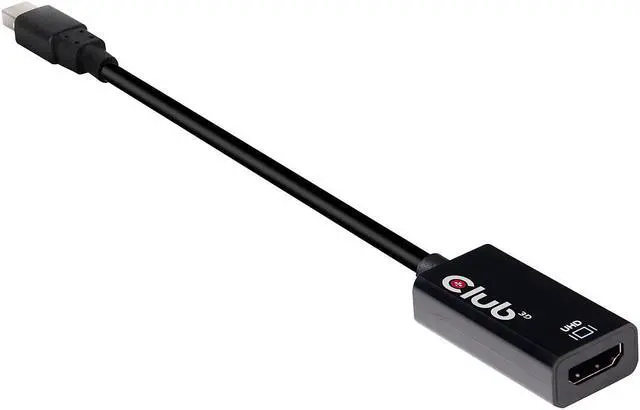Alt view image 17 of 20 - Club 3D Mini Displayport 1.4 To Hdmi 2.0A Hdr