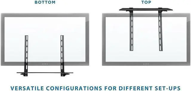 Alt view image 11 of 14 - Mount-It! TV Wall Mount Bracket for Cable Box DVD Player Stereo Components Shelf (1 Shelf) (MI-8401)