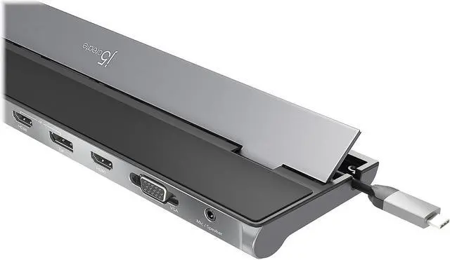 Alt view image 15 of 20 - j5create USB-C™ Triple Display Docking Station