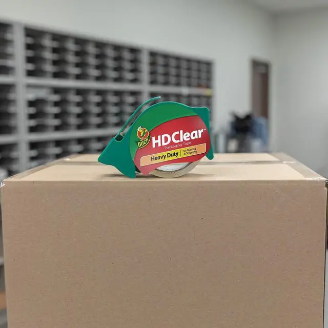Alt view image 7 of 12 - Duck Heavy-Duty Carton Packaging Tape 1.88" x 55 yards Clear 8/Pack 282195