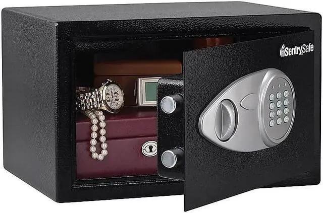 Alt view image 4 of 6 - Sentry Electronic Safe Override Key 13-3/4"x10-3/5"x8-7/10" BLK X055