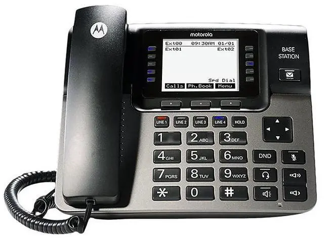 Alt view image 13 of 16 - Motorola ML1000 4-Line Unison Base Station
